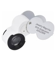 45x22 Ledli Para Algılama Ve Mezuniyet Takı Değerleme Büyüteç