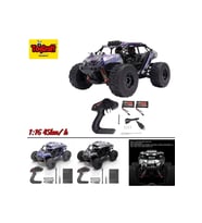 ELEKTRİKLİ RC 1:16 ÖLÇEK SERVO MOTOR MEGA ARAZİ ARACI SPOR ARAÇ 45 KM HIZ RC ARAÇ