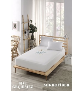 Sıvı Geçirmez Alez-Mikro Fitted-Çift Kişilik-Tek Kişilik-Bebek Alezi-Su-Yatak Koruyucu