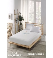 Sıvı Geçirmez Alez-Mikro Fitted-Çift Kişilik-Tek Kişilik-Bebek Alezi-Su-Yatak Koruyucu