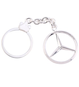 Mercedes Model 925 Ayar Gümüş Hediyelik Anahtarlık