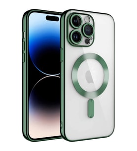 Apple İphone 14 Pro Max Kılıf Kamera Korumalı Magsafe Wireless Şarj Özellikli Redclick Demre Kapak