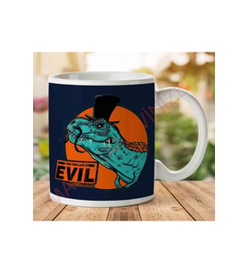 Lacking In Evil Dinosaur Star Wars Quote Iki Tarafı Baskılı Kupa Bardak