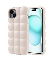 Apple iPhone 15 Plus Kılıf Parlak Esnek Silikon Zore Dom Dom Kapak