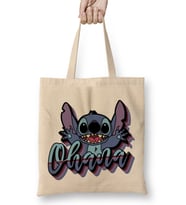 Ohana Vibes Stitch Bez Çanta Uzun Saplı