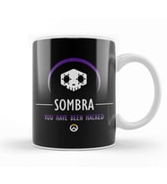 Sombra You Have Been Hacked Overwatch Kupa Bardak Porselen