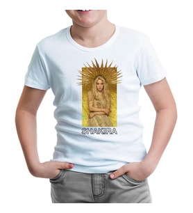 Shakira - Queen Beyaz Çocuk Tshirt