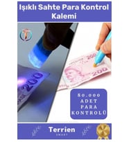 Smart Seri Işıklı Sahte Para Ayırt Etme Cihazı Kontrol Kalemi Ekonomik Pratik Kolay