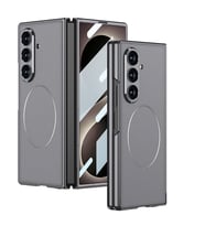 Galaxy Z Fold 8 Ultra Kılıf M-safe Şarj Özellikli Kıpta KPT-10 Sert PC Kılıf Gri