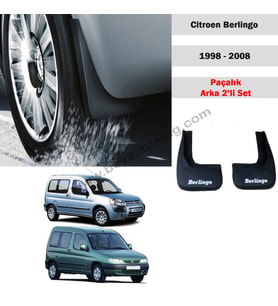 Citroen Berlingo Paçalık Tozluk Çamurluk Arka Set 1998-2008
