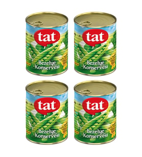 Tat Bezelye Konserve 830 gr 4 Adet