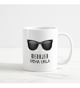 Menajer Kupa Bardak (1. Tasarım) (Beyaz)