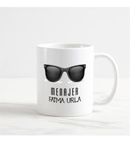 Menajer Kupa Bardak (1. Tasarım) (Beyaz)