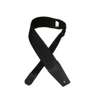 Gruv Gear FBRK-BLK-S FABRK Gitar Askısı (Siyah)  Geniş ve Rahat Kumaş Askı