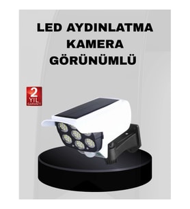 Mey İthalat® Solar Bahçe Aydınlatması Su Geçirmez IP66 PIR Sensörlü Uzun Çalışma Süreli