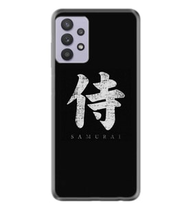 Kılıfland Samsung Galaxy A32 Kılıf Desenli Silikon Resimli Kapak Samurai Kılıf 1340