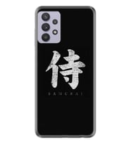 Kılıfland Samsung Galaxy A32 Kılıf Desenli Silikon Resimli Kapak Samurai Kılıf 1340