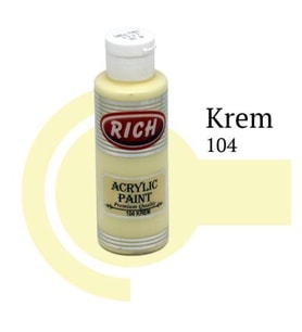 Rich Master Akrilik Boya 120 cc. 104 Krem 