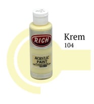 Rich Master Akrilik Boya 120 cc. 104 Krem 