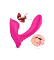 Hound Klitoris Dil Imitasyonu Ve G Spot Uyarıcı Giyilebilir Panty Vibratör