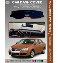 VOLKSWAGEN JETTA (2007-2011) Torpido Örtüsü Ön Göğüs Koruma Tam Uyum Çatlamayı Önler
