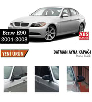Bmw E90 Yarasa Ayna Kapağı Batman Parlak Siyah Piano Black