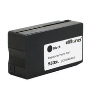 Elittoner HP 950XL Black Siyah Yüksek Kapasite Kartuş, OJ8100, OJ8600 CN045AE