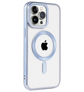 Newface Apple iPhone 14 Pro Kılıf Kronos Magsafe Kapak - Sierra Blue