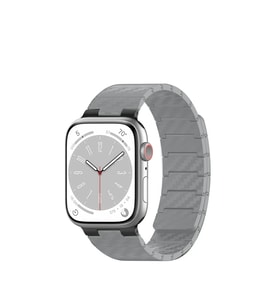 Movenchy Apple Watch 45mm Carbon Steel Kordon - Yıldız Işığı