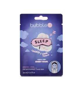 Bubble T Sleep Lavender & Lemon Sheet Masks 20 ml Yüz Maskesi