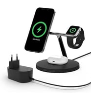 Belkin Boost Charge Pro WIZ009VFBK 3 in 1 Kablosuz Hızlı Şarj Cihazı Kutusuz