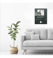 DECORITA Spotify Barkodlu Cam Tablo Tuna Kiremitçi,Sena Şener - Birden Geldin Aklıma  30cm x 40cm