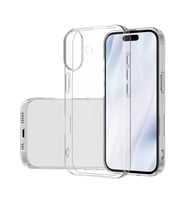 Apple iPhone 17 Kılıf Şeffaf Silikon Hibrit Case Kapak