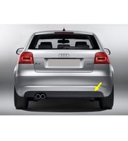 Audi A3 HB 2009-2012 Arka Tampon Çeki Demiri Kapağı 8P0807441A
