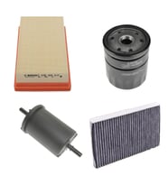 Bosch Filtre Bakım Seti Citroen C4 1.2 THP Benzinli 2014+ 130 Beygir Hava + Yağ F + Yakıt F. + Polen Bosch