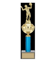 ODAK KUPA - Figürlü Kupalar - Voleybol Kadın Figürlü Kupalar FG-051 A - 43 cm