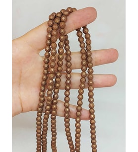 Hematit Taşı Faset Kesim Dizi 5.5mm (54640)