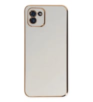 Newface Samsung Galaxy A03 Kılıf Volet Silikon - Beyaz