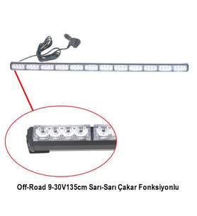 Off Road Tepe Lambası Sarı + Sarı 135Cm 7 Fonskiyonlu (507893657)