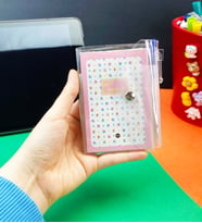 Hep Parılda Tasarımlı PP Mini Çanta Defter Ve Kalem Set