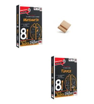 Yargı LGS 2027 8. Sınıf Matematik ve Türkçe Fasikül Akıllı Defter + Telefon Standı