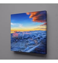 BUZULLAR KANVAS TABLO 110x110cm (Karışık)