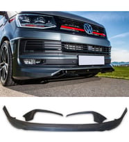 Vw Transporter T7 ABT 3 Parça Ön Ek Plastik Siyah karlık-ön-ek-bodykit 2016 2017 2018 2019 2020 2021