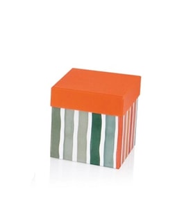 GIPTA FOCUS KÜP HEDİYE KUTUSU BX2855 A NO:02 130x130x135mm - TEKLİ (Çok Renkli)