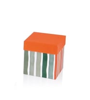 GIPTA FOCUS KÜP HEDİYE KUTUSU BX2855 A NO:02 130x130x135mm - TEKLİ (Çok Renkli)