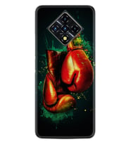INFINIX Zero 8 Kılıf Silikon Desen Boks Eldiveni 1763