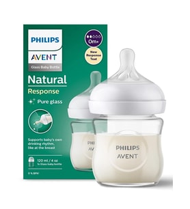 Avent Natural Response Cam Biberon120ml0+ Ay,Doğal Tepkili Biberon Emziği - Standart