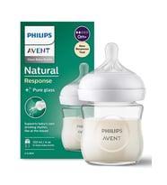 Avent Natural Response Cam Biberon120ml0+ Ay,Doğal Tepkili Biberon Emziği - Standart