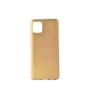 Samsung Galaxy A81 (Note 10 Lite) Uyumlu Kılıf Zore Premier Silikon Kapak (Gold)