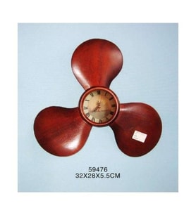DENİZCİLİK GRUBU > Marine Saat-Z&A PERVANE DUVAR SAATİ>>32×28×5.5 cm.